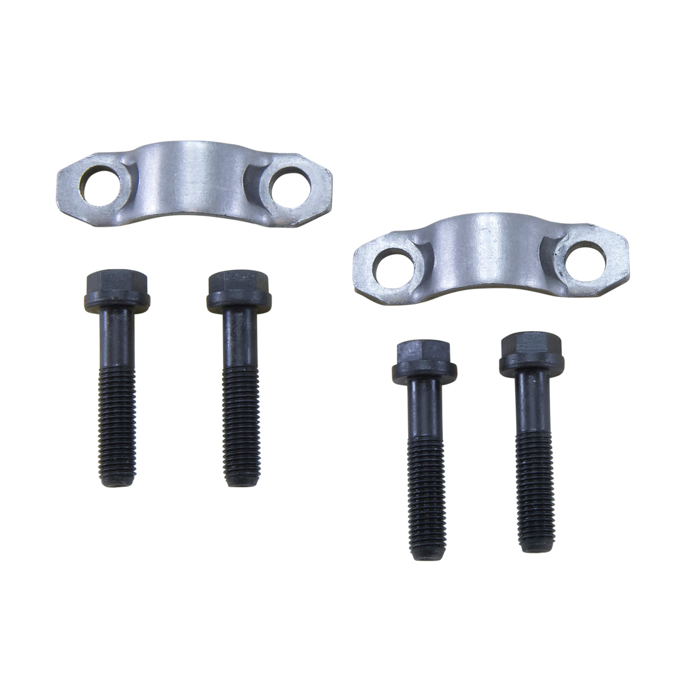 1310 U/Jnt Straps & Bolts 8.5 Inch Front 12P & 12T GM. 1310 U/Jnt Straps & Bolts 8.5 Inch Front 12P& 12T GM (2 Straps+4bolts) Yukon Gear & Axle