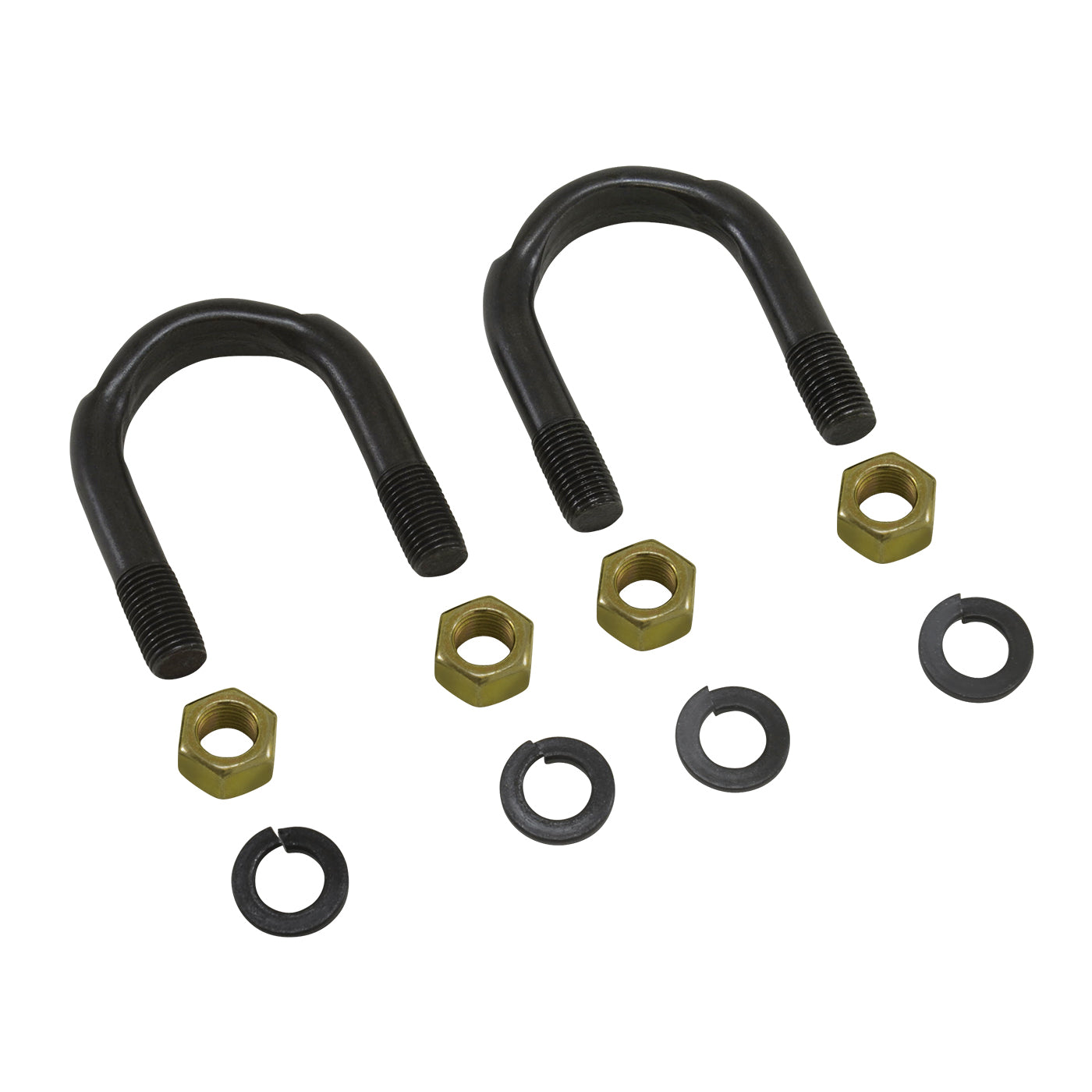 1350 & 1410 U/Joint U-Bolts 3/8 Inch X 1-11/16 Inch Kit 1350 & 1410 U/Joint U-Bolt Kit 3/8 Inch X 1-11/16 Inch Kit (2 U-Bolts & 4 Nuts) Yukon Gear & Axle