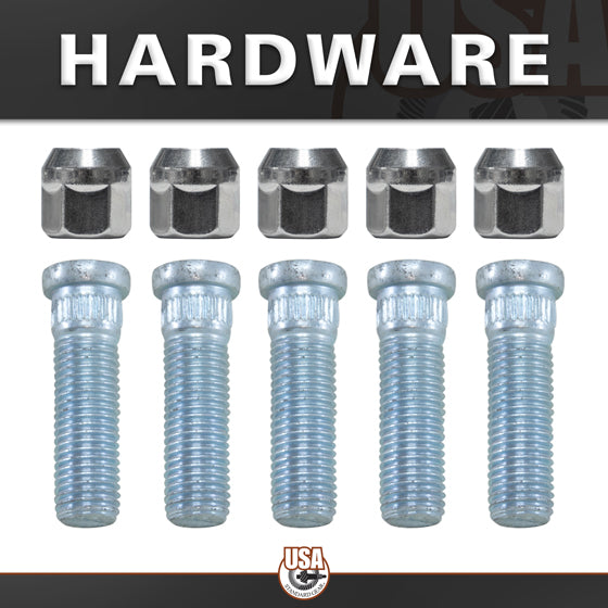 Rear Axle Kit Fits GM 7.5 Inch Diff 28 Spline W/Abs 29 Inch Long USA Standard Gear-1