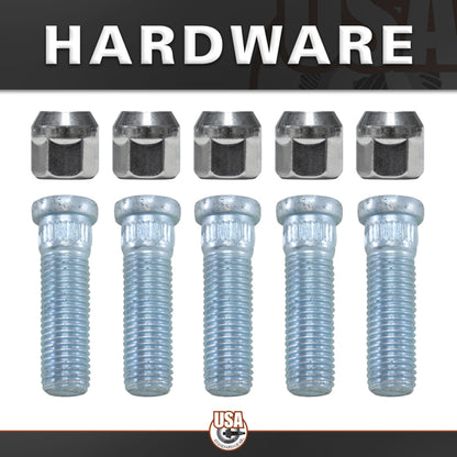 Rear Axle Kit Fits GM 7.5 Inch Diff 28 Spline W/Abs 29 Inch Long USA Standard Gear-1