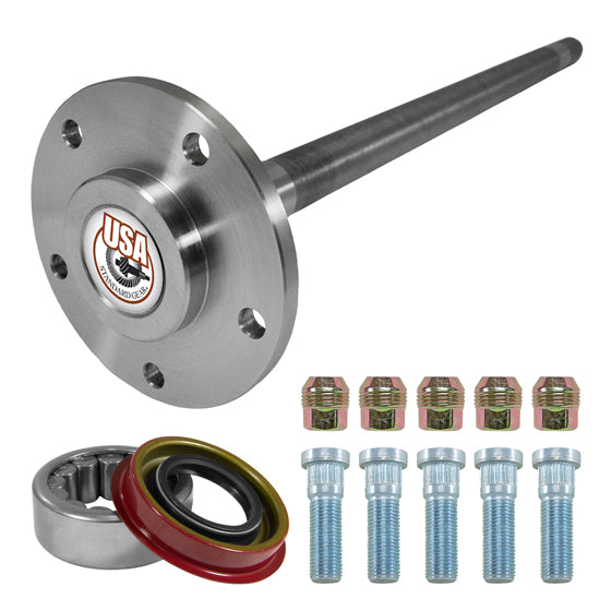 Rear Axle Kit Fits GM 8.5 Inch Diff 30 Spline 5 Lug 32 Inch Long USA Standard Gear-4