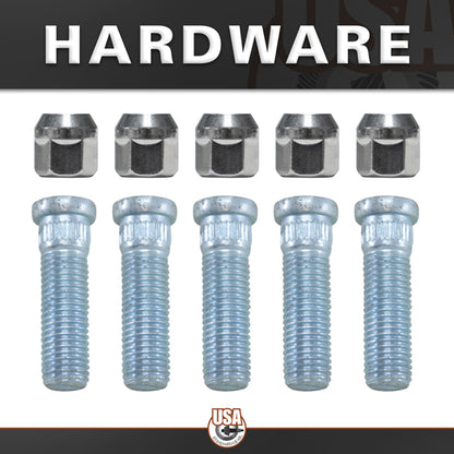 Rear Axle Kit Fits GM 7.5 Inch Diff 28 Spline W/Abs 29-1/8 Inch Long USA Standard Gear-1