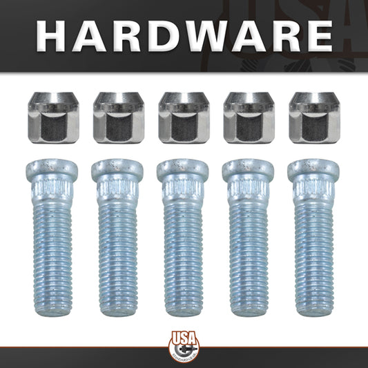 Rear Axle Kit Fits GM 7.5 Inch Diff 28 Spline W/Abs 29-1/8 Inch Long USA Standard Gear-1