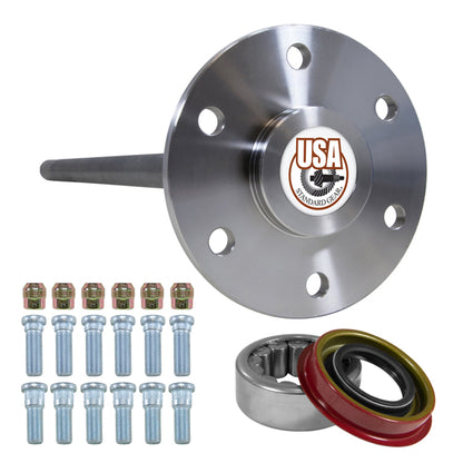 Rear Axle Kit Fits GM 8.5 Inch/8.6 Inch Diff 30 Spline 6 Lug Left Hand 33-11/16 Inch Long USA Standard Gear-4