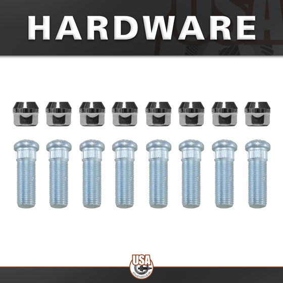 Rear Axle Kit Fits GM 9.5 Inch Diff 33 Spline Right Hand 32-3/4 Inch Long USA Standard Gear-1