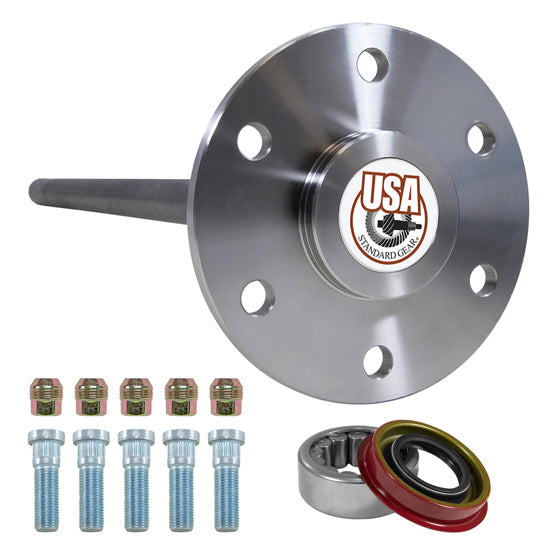 Rear Axle Kit Fits GM 8.5 Inch/8.6 Inch Diff 30 Spline 6 Lug Left Hand 33.6 Inch Long USA Standard Gear-4