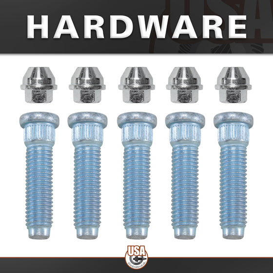 Rear Axle Kit Fits Ford 8.8 Inch Diff 31 Spline Right Hand 31-7/8 Inch Long 14Mm Studs USA Standard Gear-1