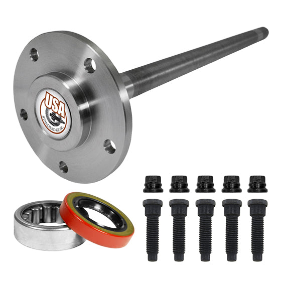 Rear Axle Kit Fits Ford 8.8 Inch Diff 31 Spline 5 Lug Left Hand 33-1/2 Inch Long USA Standard Gear-4