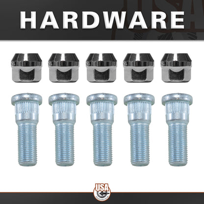 Rear Axle Kit Fits Dana D44Hd Diff 30 Spline Left Hand W/Abs 30-3/8 Inch Long USA Standard Gear-1