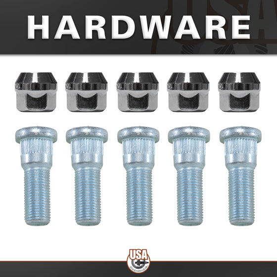 Rear Axle Kit Fits Dana D44Hd Diff 30 Spline Left Hand W/Abs 30-3/8 Inch Long USA Standard Gear-1