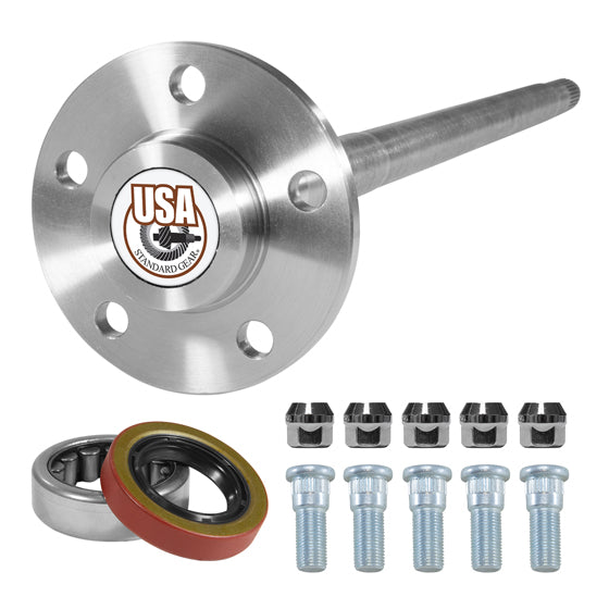 Rear Axle Kit Fits Dana M35 Diff 27 Spline Left Hand 30-11/16 Inch Long USA Standard Gear-4