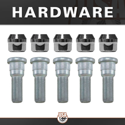 Rear Axle Kit Fits Chrysler 8.25 Inch Diff 29 Spline W/Abs 30-7/8 Inch Long USA Standard Gear-1