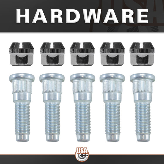 Rear Axle Kit Fits Dana D44 Diff 32 Spline 32-5/8 Inch Long USA Standard Gear