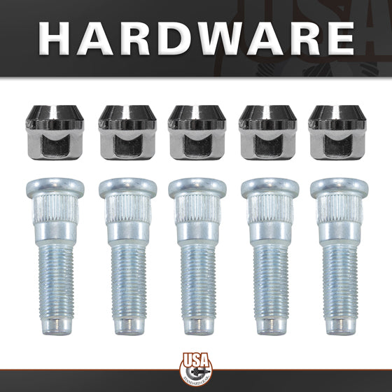 Rear Axle Kit Fits Dana D44 Diff 30 Spline 32 Inch Long USA Standard Gear