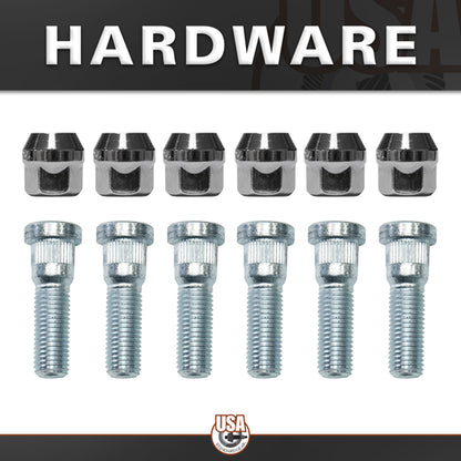 Rear Axle Kit Fits Dana D44/M226 Diff 32 Spline Left Hand 34.03 Inch Long USA Standard Gear