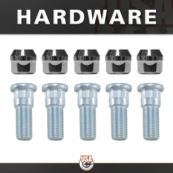 Rear Axle Kit Fits Chrysler 9.25 Inch Diff 31 Spline 5 Lug 31-5/8 Inch Long USA Standard Gear-1