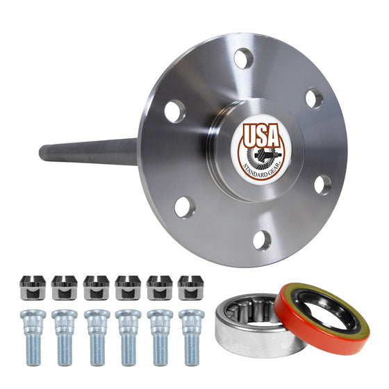 Rear Axle Kit Fits Chrysler 8.25 Inch Diff 27 Spline 6 Lug 30-13/16 Inch Long USA Standard Gear-4