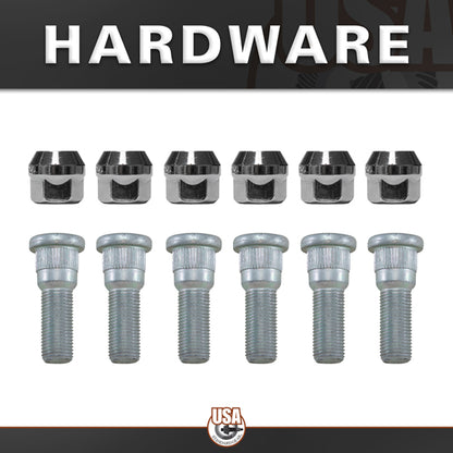 Rear Axle Kit Fits Chrysler 9.25 Inch Diff 31 Spline Right Hand 30-1/4 Inch Long USA Standard Gear-1