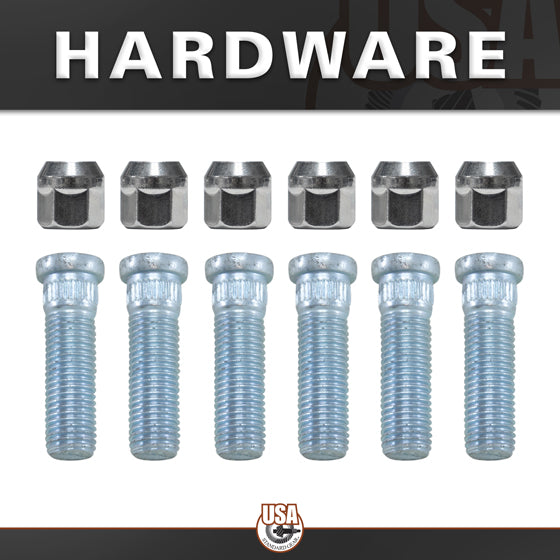 Rear Axle Kit Fits GM 8.0 Inch Diff 28 Spline Left Hand 30-9/16 Inch Long USA Standard Gear-1