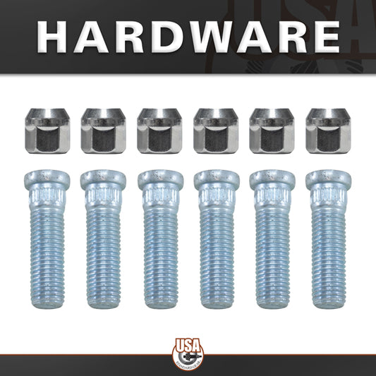Rear Axle Kit Fits GM 8.0 Inch Diff 28 Spline Left Hand 30-9/16 Inch Long USA Standard Gear-1