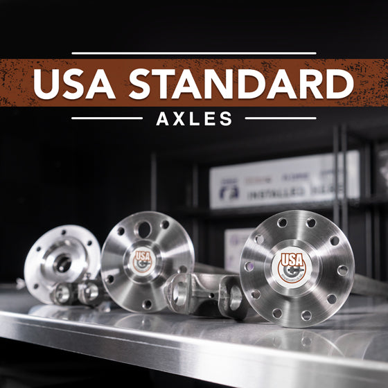 Rear Axle Kit Fits Ford 10.25 Inch Diff Spline Right Hand Semi Float, 33-5/8 Inch Long USA Standard Gear-2