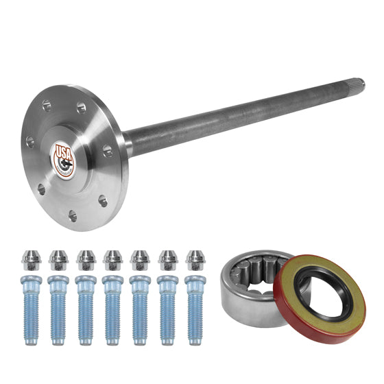 Rear Axle Kit Fits Ford 10.25 Inch Diff Spline Right Hand Semi Float, 33-5/8 Inch Long USA Standard Gear-4