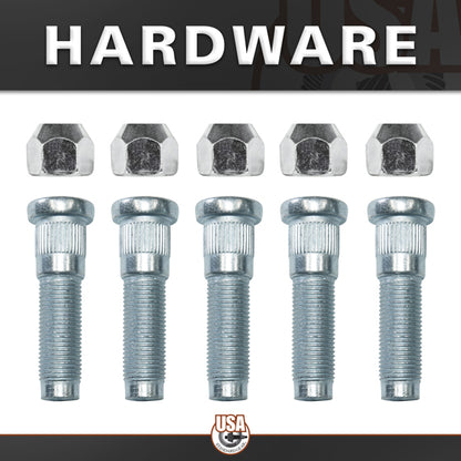 Rear Axle Kit Fits Dodge/Ram 9.25 Inch 31 Spline Right Hand 33.89 Inch Long 9/16 Inch Studs USA Standard Gear-1