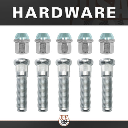 Rear Axle Kit Fits Dodge/Ram 9.25 Inch, 31 Spline Right Hand 33.89 Inch Long 14Mm Studs USA Standard Gear-1
