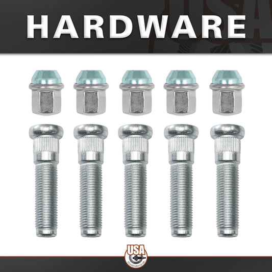 Rear Axle Kit Fits Dodge/Ram 9.25 Inch, 31 Spline Left Hand 34.35 Inch Long 14Mm Studs USA Standard Gear-1