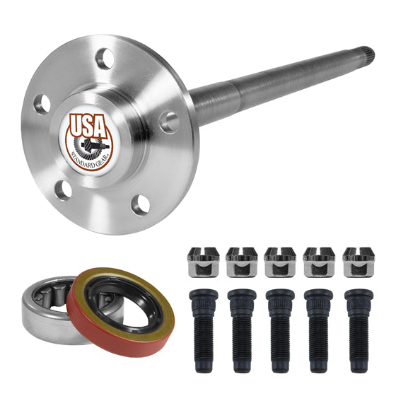 Rear Axle Kit Fits Ford 7.5 Inch Diff 28 Spline Right Hand 26-1/4 Inch Long USA Standard Gear-4