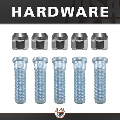 Rear Axle Kit Fits GM 7.5 Inch Diff 26 Spline 26-7/8 Inch Long USA Standard Gear-1