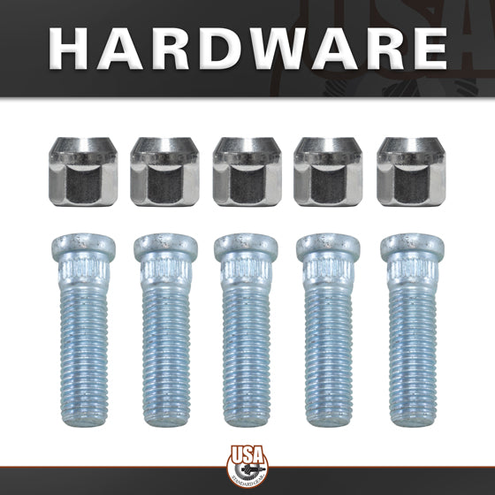 Rear Axle Kit Fits GM 8.5 Inch Diff 30 Spline 26.5 Inch Long USA Standard Gear-1