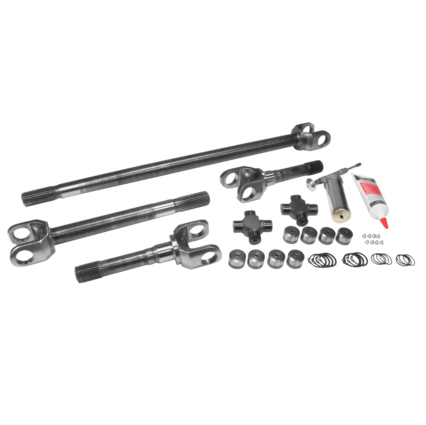 Chromoly Front Axle Kit, Dana 30, 27 Spline, W/Super Joints USA Standard Gear