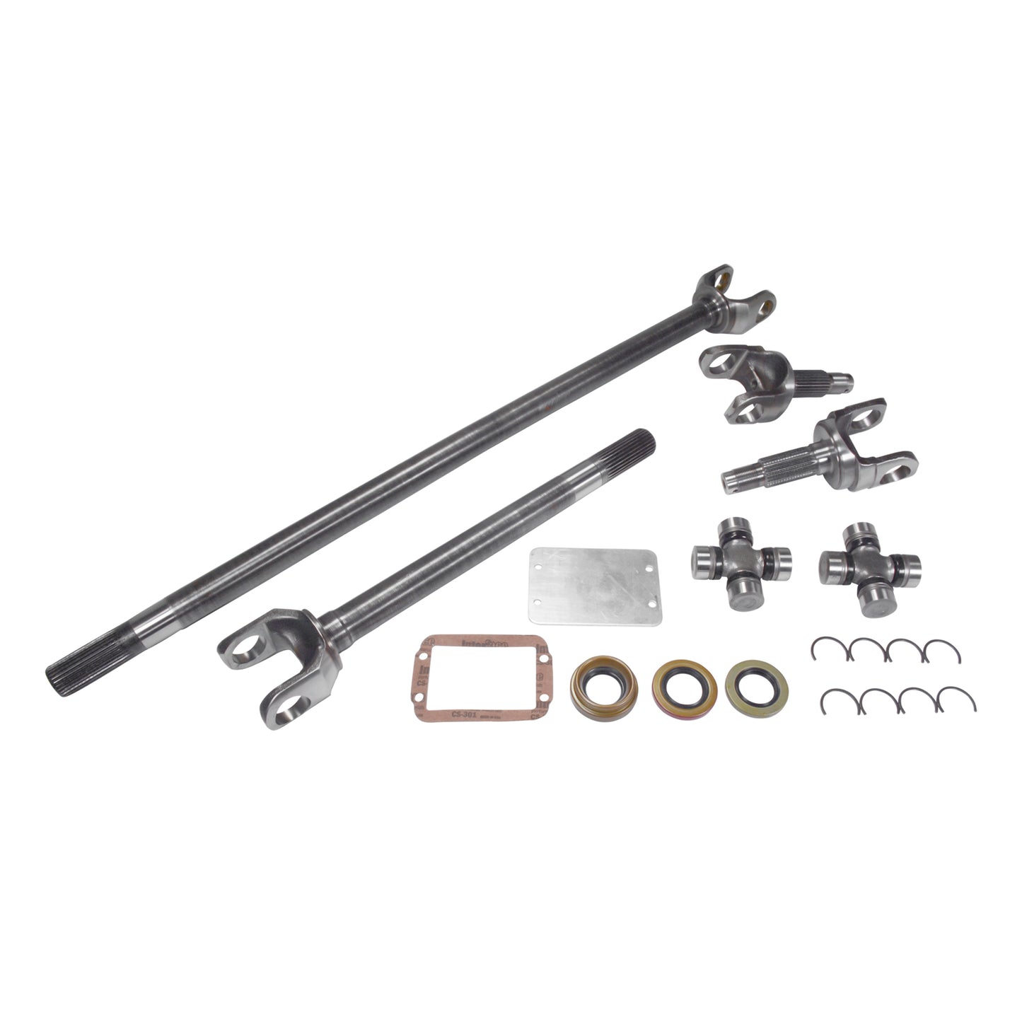 Chromoly Front Axle Kit For Dana 30, Both Sides, 27 Spline 1984-2001 Jeep Cherokee USA Standard Gear-1