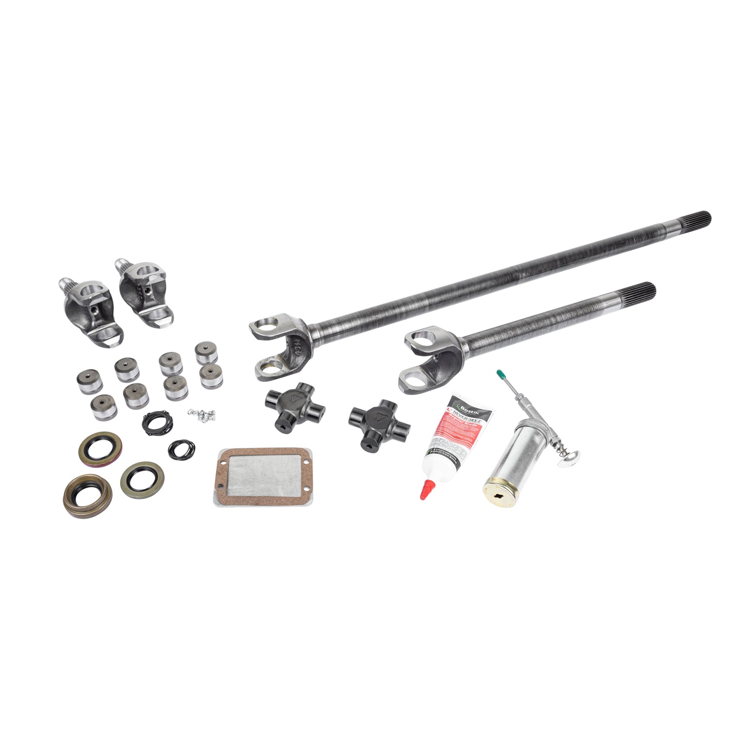 Chromoly Front Axle Kit, Dana 30, 27 Spline, Super Joints 1984-2001 Jeep Cherokee USA Standard Gear-7