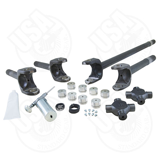 Replacement Axle Kit 78-79 Dana 60 Front 35 Spline 4340 Chrome Moly USA Standard Gear