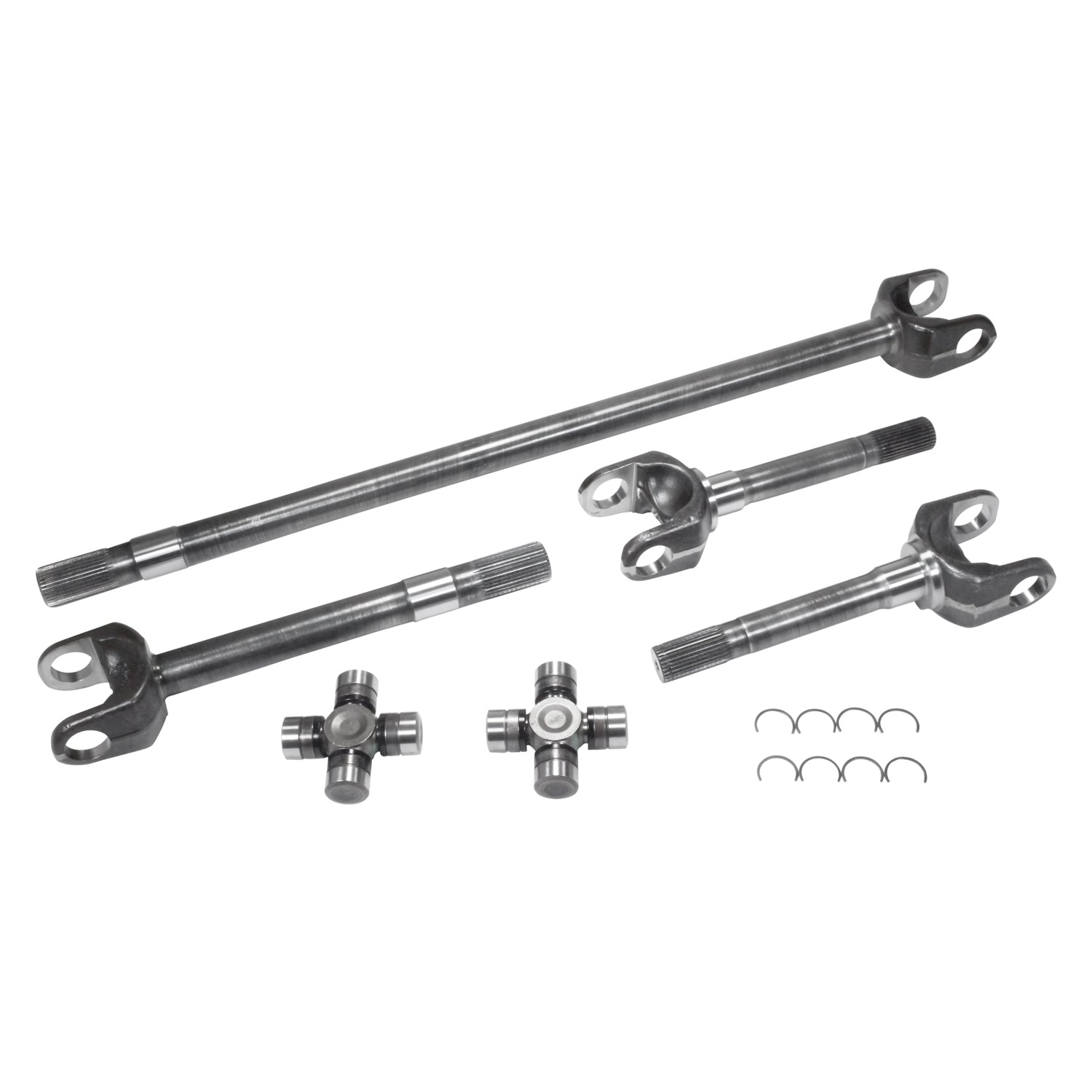 Chromoly Front Axle Kit, Dana 60, 30/35 Spline, W/733X U-Joint USA Standard Gear