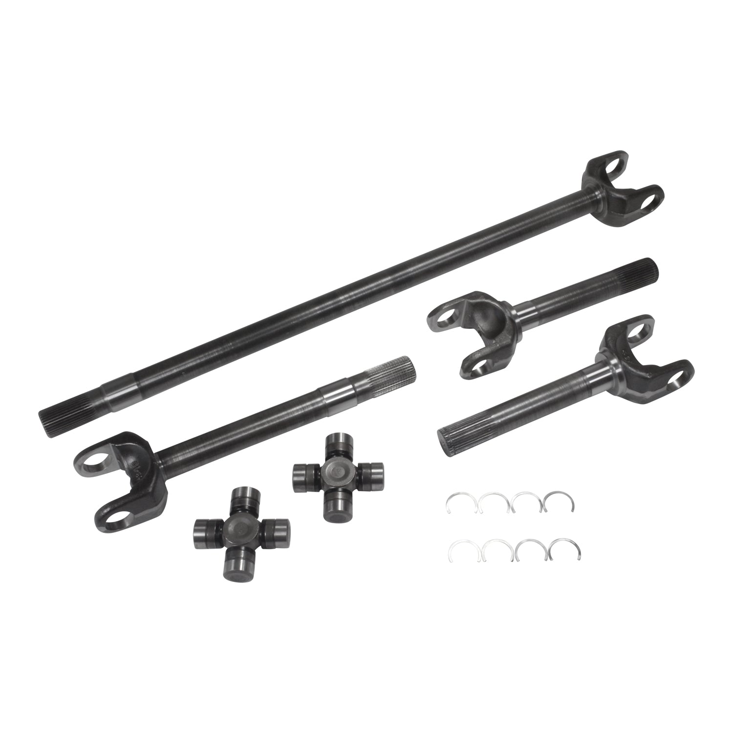 Chromoly Front Axle Kit, Dana 60, 35 Spline, W/733X U-Joints USA Standard Gear