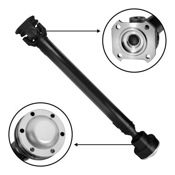 Std Front Driveshaft Kia Sorento A/T W/ Torque On-Dem & Ft 4Wd 25.75 Inch FTF USA Standard Gear