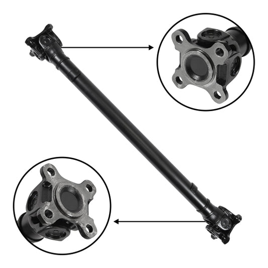 New Front Driveshaft For Bmw X3, 27.64 Inch Flange To Flange USA Standard Gear