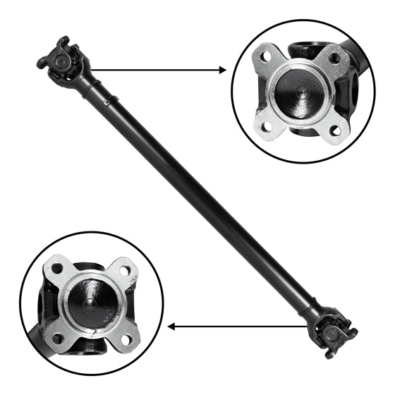 New Front Driveshaft For Bmw 3 Series, 29 Inch Flange To Flange USA Standard Gear
