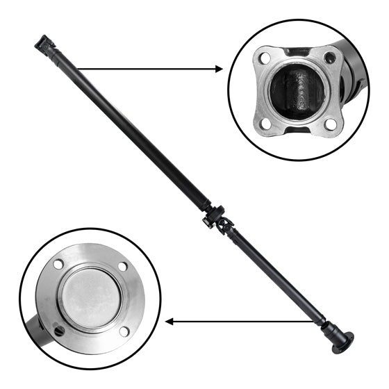 New Rear Driveshaft For Ford Fusion, 80 Inch Flange To Flange USA Standard Gear