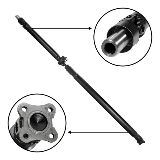 Rear Driveshaft Jeep Compass & Patriot, Dodge Caliber, 80 Inch Overall Length USA Standard Gear