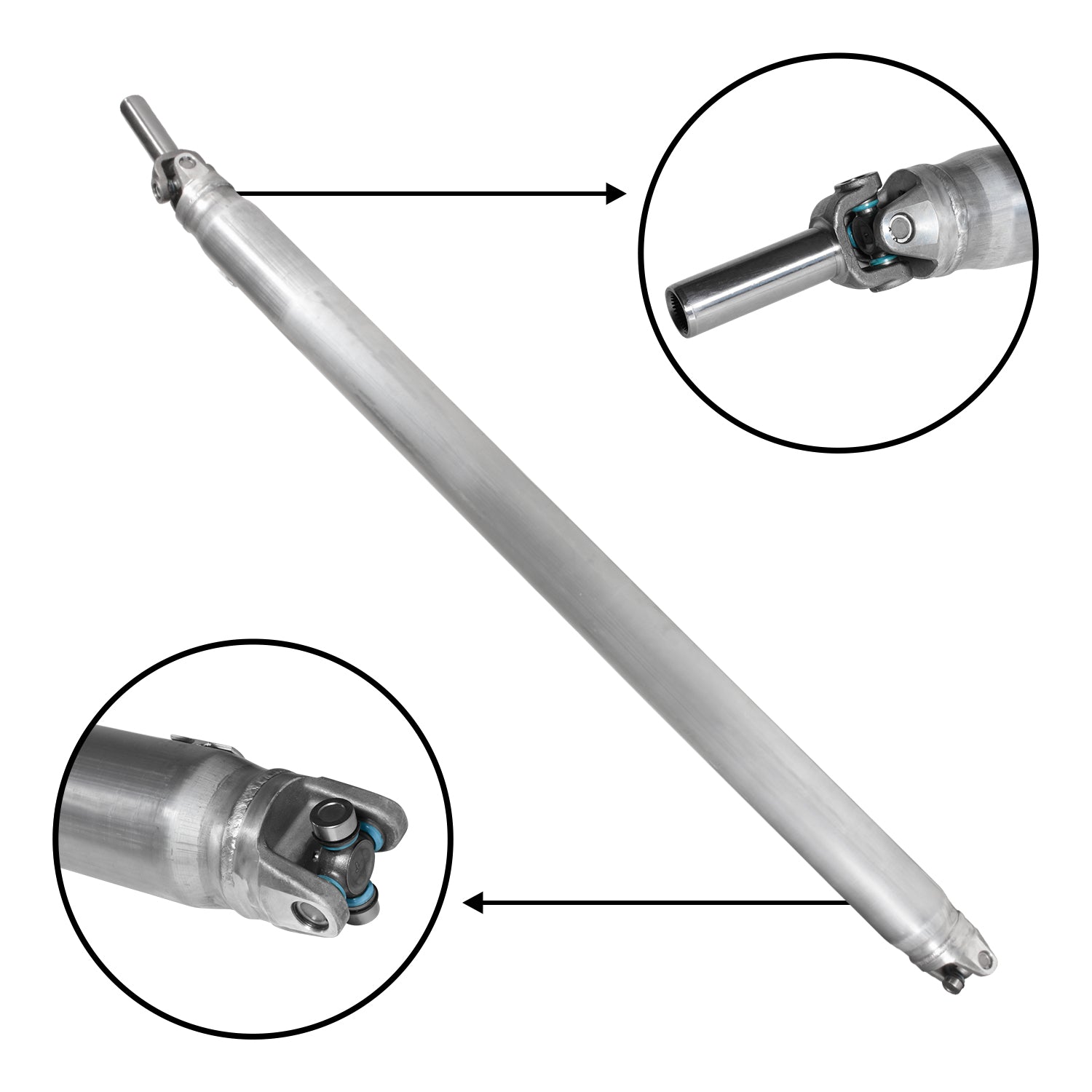Aluminum Driveshaft For Chevy Silverado/GMC Sierra 4Wd 68.25 Inch Long USA Standard Gear-3
