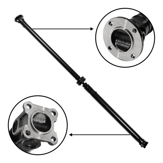New Rear Driveshaft For Nissan Rogue, 81 Inch Flange To Flange USA Standard Gear
