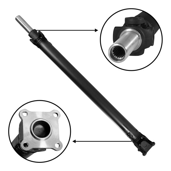 New Rear Driveshaft For Mazda Miata Mx5, 39.5 Inch Overall Length USA Standard Gear