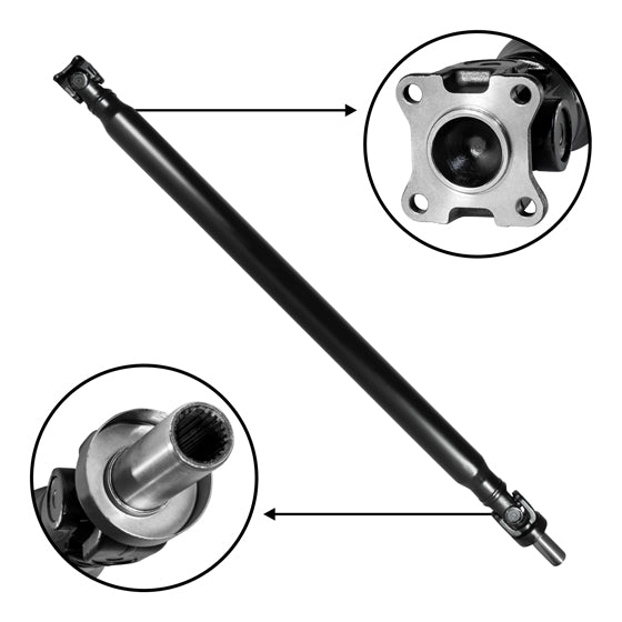 Std Rear Driveshaft 4 Runner, 3.4L V6, 2Wd A/T 1 Piece 60.75 Inch Overall Length USA Standard Gear