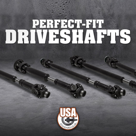 Std 2 Piece Rear Driveshaft, '98-'04 Tacoma 3.4L 2Wd Pre Runner, 77 Inch FTF USA Standard Gear-3