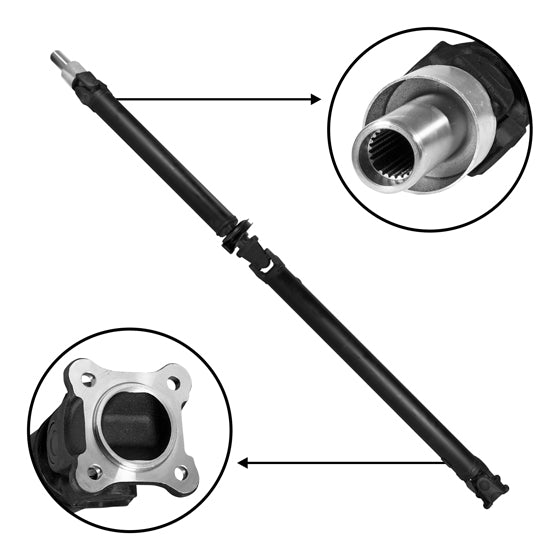 New Rear Driveshaft For Subaru Legacy, 62.25 Inch Overall Length USA Standard Gear