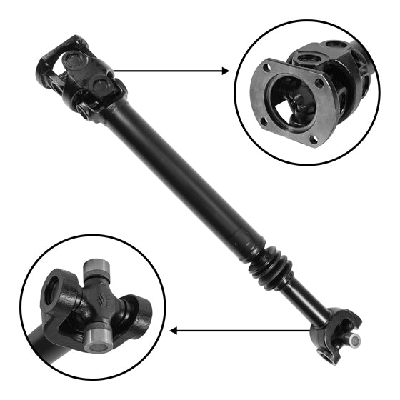 New Front Driveshaft For Dodge Ram, 28-9/16 Inch Center To Center USA Standard Gear